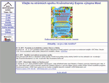 Tablet Screenshot of krusexpres.draha.net